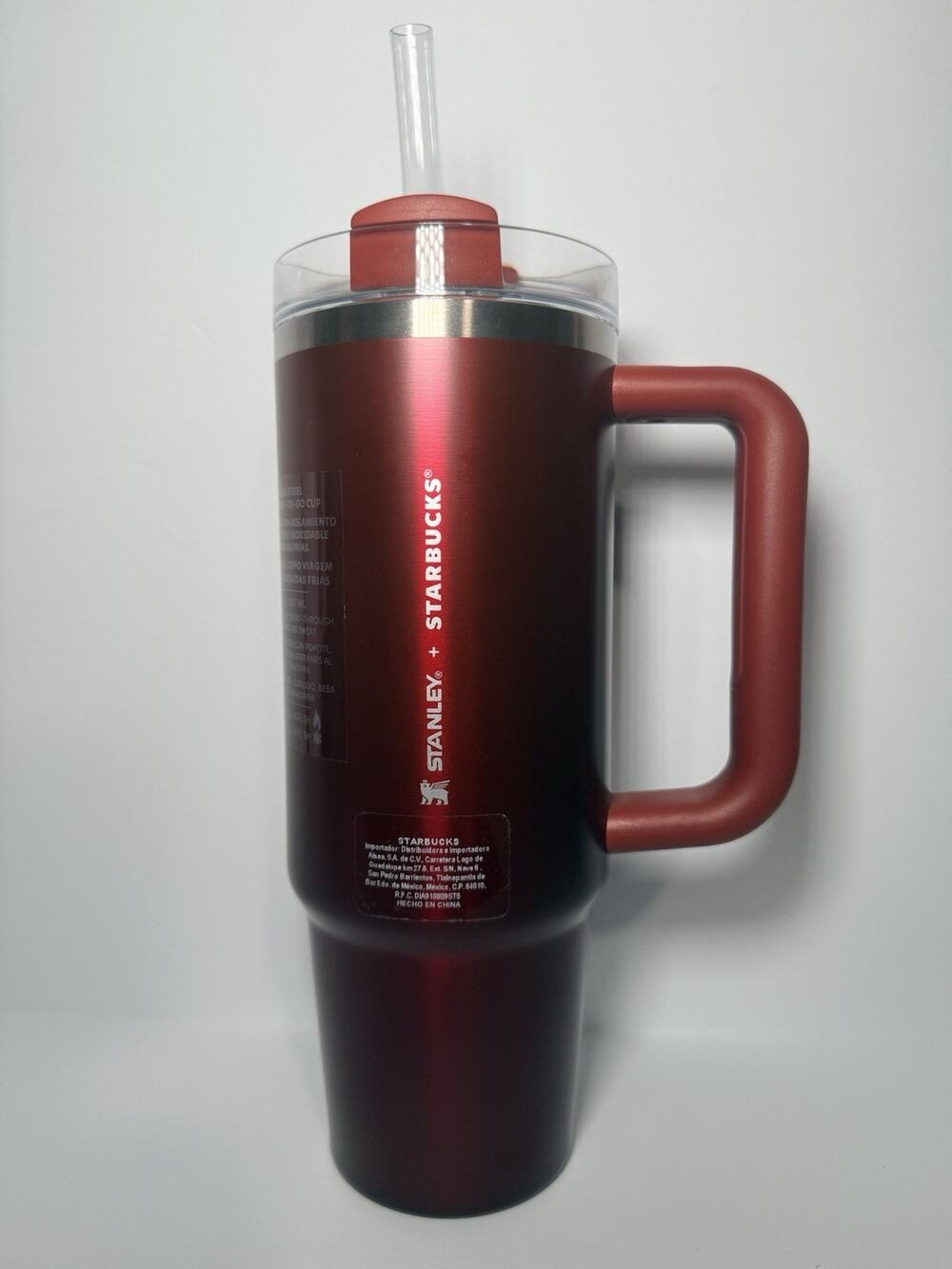 Stanley X Starbucks Mexico Limited Edition 2023 HOLIDAY RED 30oz Tumbler BNWT